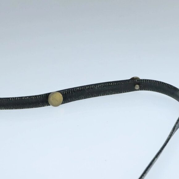 Christian Dior Trotter Canvas Shoulder Bag Navy Auth 104185 - Picture 9 of 16